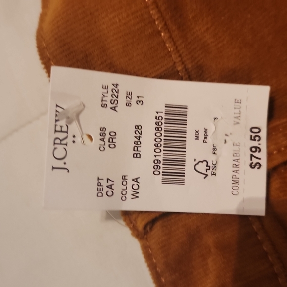 J. Crew High-Rise Skinny Pants in Orange - Picture 4 of 4